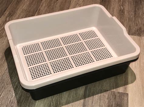 stainless steel steamer pan diy sifting litter box|best litter box reddit.